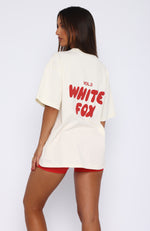 Offstage Oversized Tee Off White