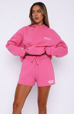 Main Season Lounge Shorts Hot Pink