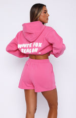 Main Season Lounge Shorts Hot Pink