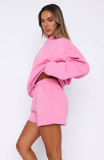 Future Forward Lounge Shorts Candy Pink