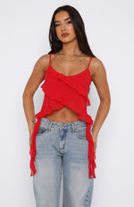 Like A Charm Top Red