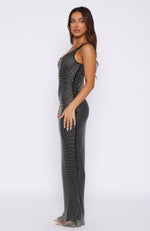 See The Light Maxi Dress Black