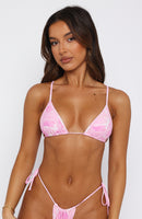 Positano Bikini Top Pink Paradise