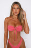 Symi Bikini Top Pink Stripe