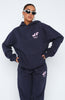 The New Standard Oversized Hoodie Navy