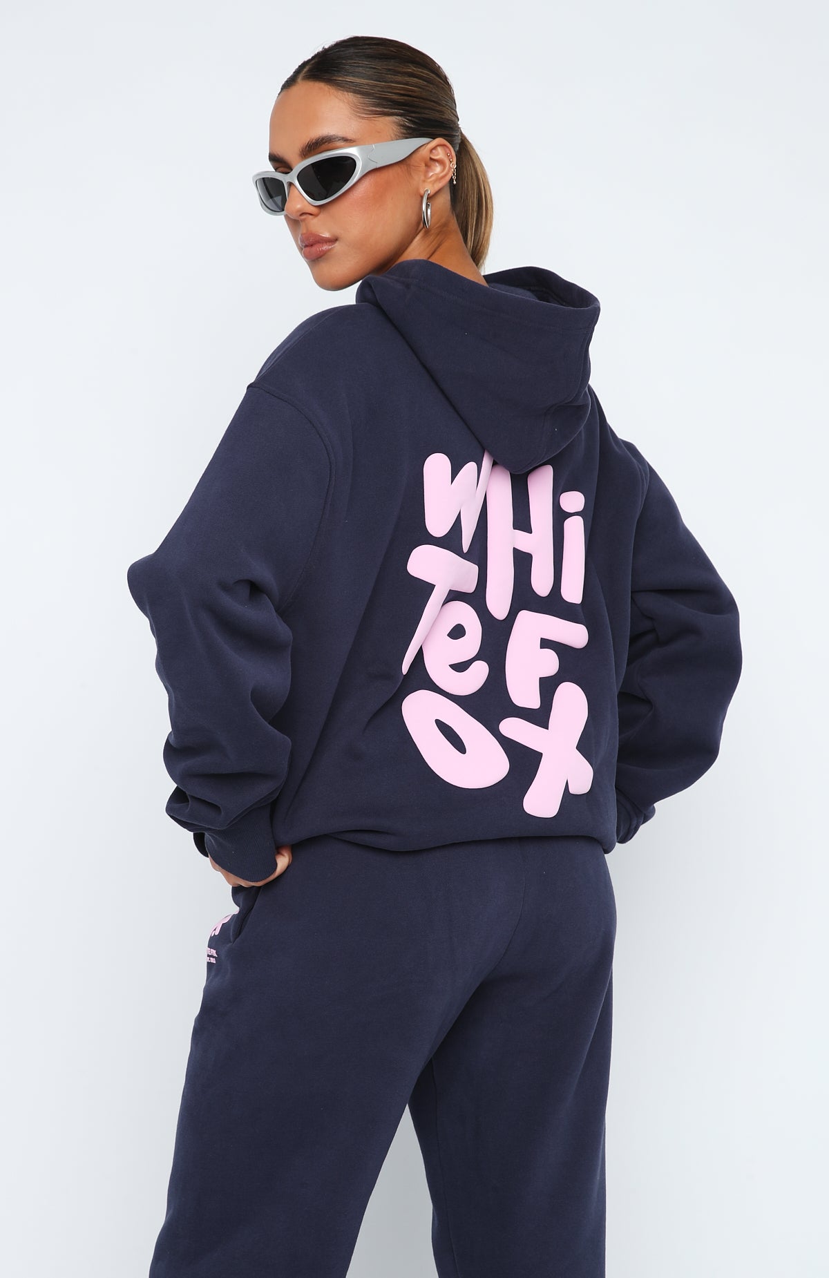 The New Standard Oversized Hoodie Navy | White Fox Boutique US