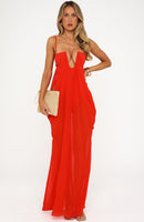Sol Rio Maxi Dress Flame