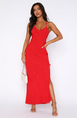 From Another World Maxi Dress Red