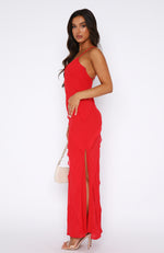 From Another World Maxi Dress Red