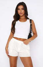 Out Of My Hands Shorts White