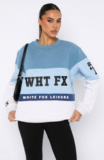 Latest And Greatest Oversized Sweater Dusty Blue