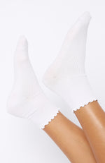 Special Someone Socks White
