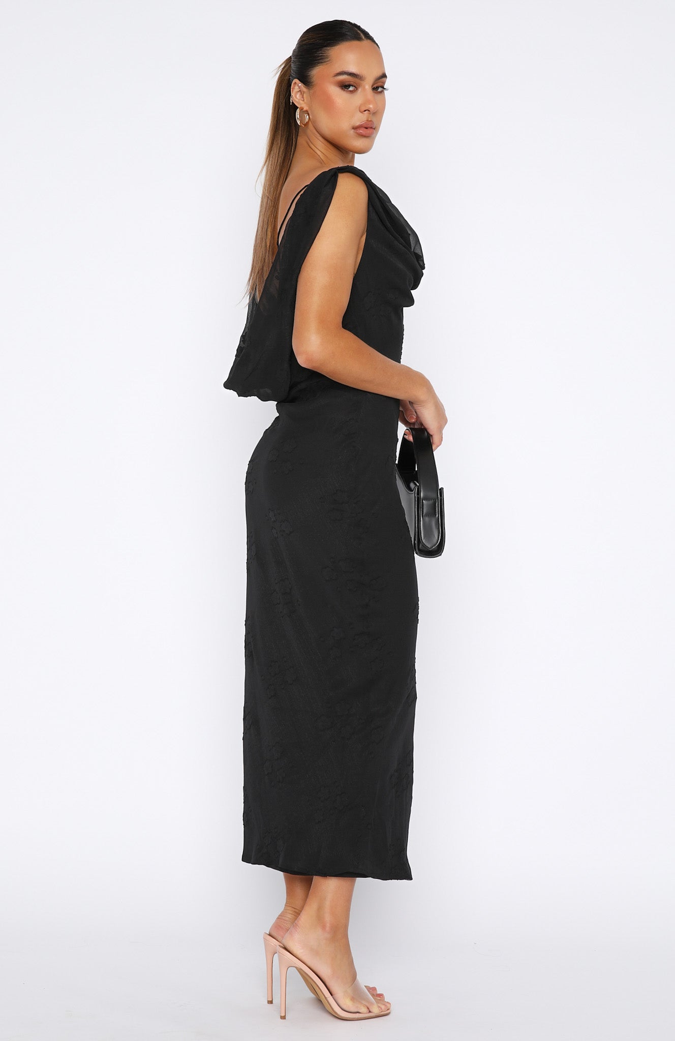 This Is The Year Maxi Dress Black | White Fox Boutique US