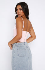 Until You're Mine Bustier Baby Pink
