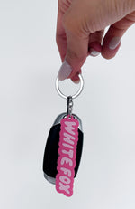 I've Got You Keychain Dark Pink