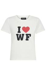 11th Street City Of Dreams Relaxed Baby Tee Frosting