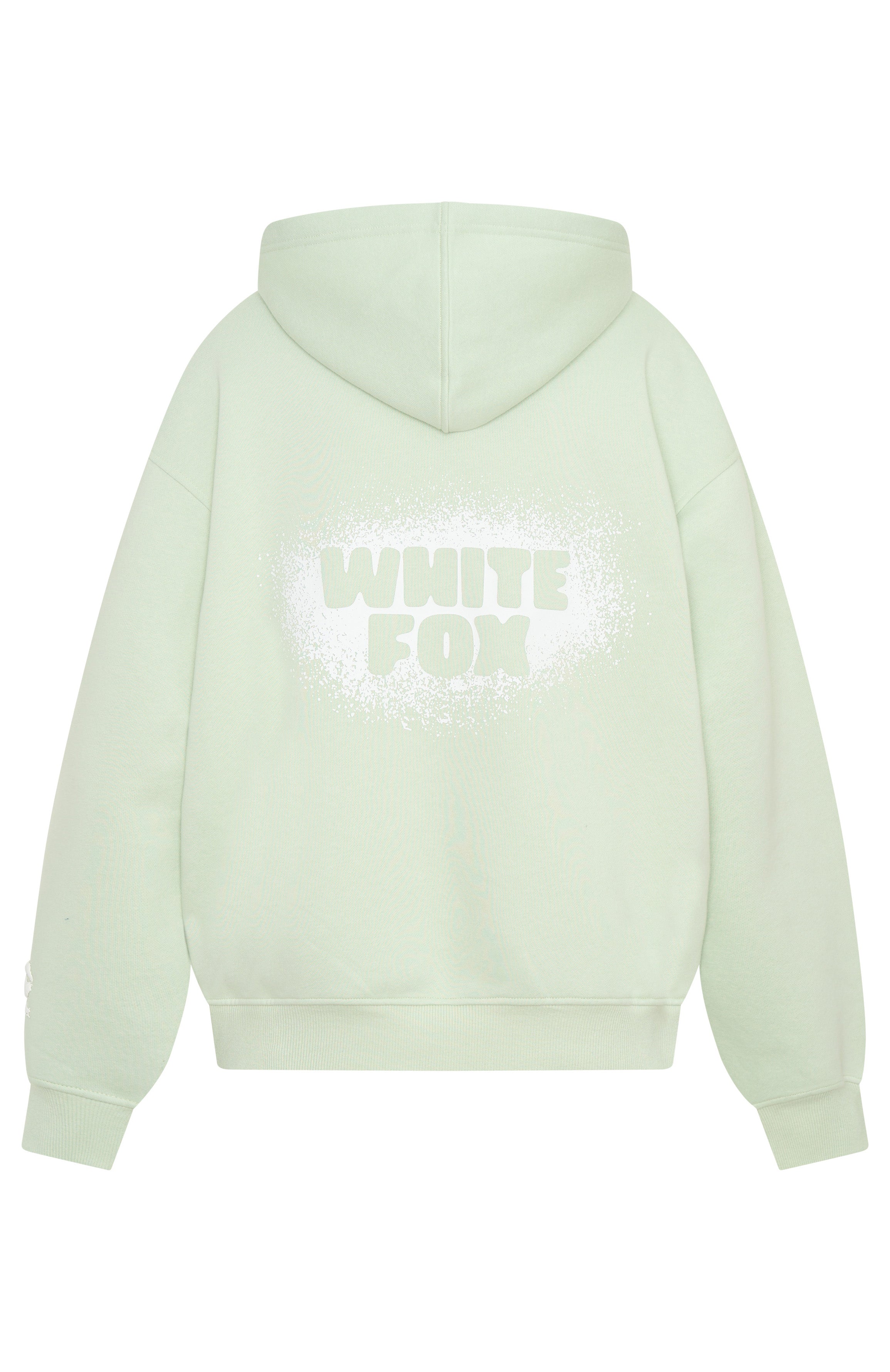11th Street Keeping It Real Oversized Hoodie Iced Matcha | White 