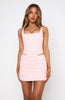 Holding Hands Tweed Bustier Baby Pink