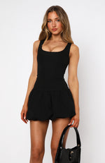 Pick Your Poison Mini Dress Black