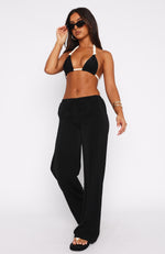 Won't Hate You Pants Black