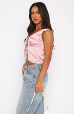 Keep Doing You Crop Pink