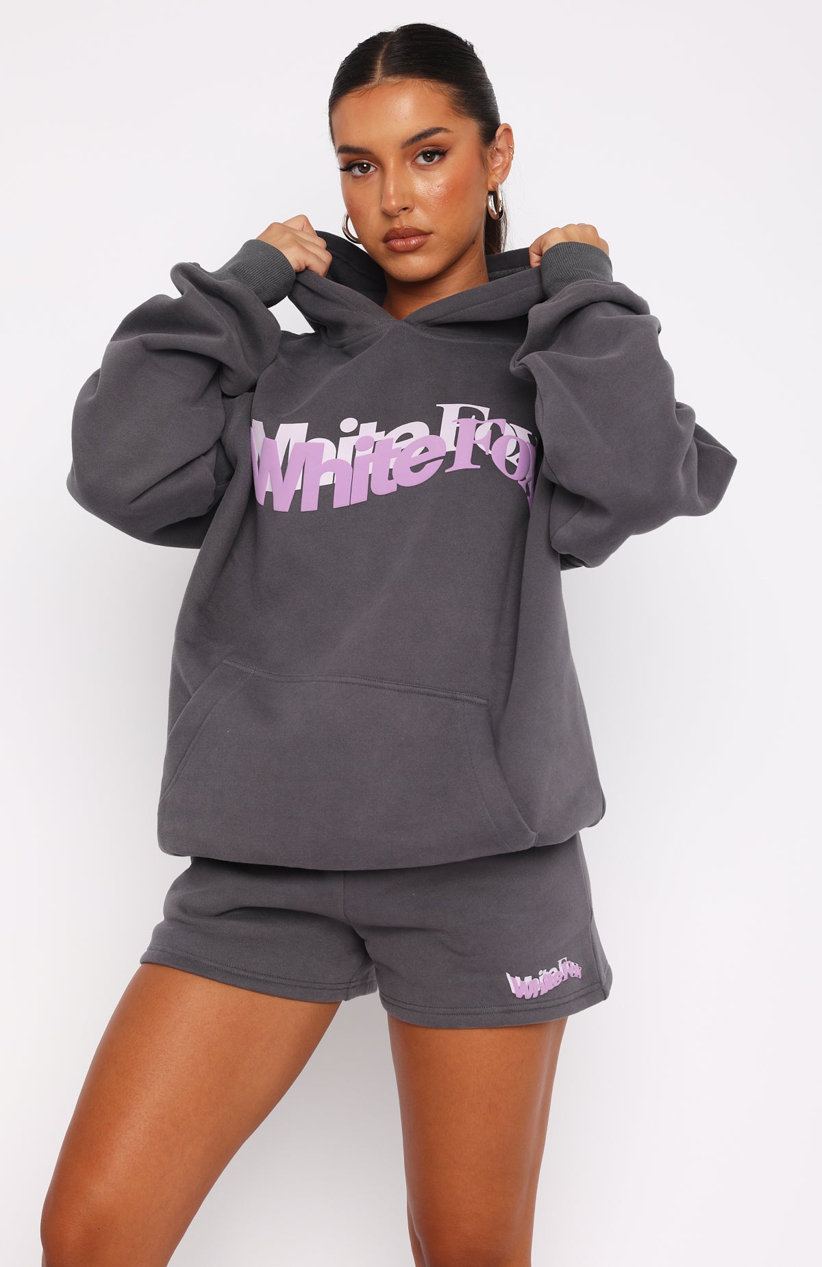 So Wavy Oversized Hoodie Volcanic | White Fox Boutique US