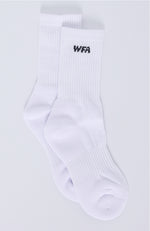 WFA Socks White/Charcoal