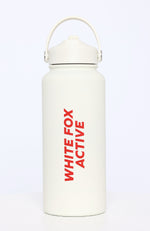 Always Active Drink Bottle Off White/Red