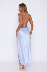 Us Against The World Maxi Dress Periwinkle