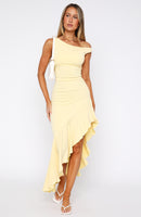 Everybody Loves It Maxi Dress Lemon