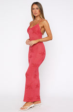 Trust Issues Maxi Dress Red