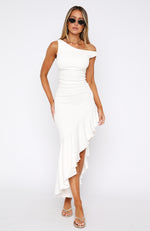 Everybody Loves It Maxi Dress White