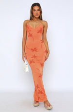Trust Issues Maxi Dress Orange Trust Issues Maxi Dress Orange