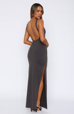 Don't Want To Be Apart Maxi Dress Charcoal