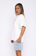 Always Blessed Oversized Tee White