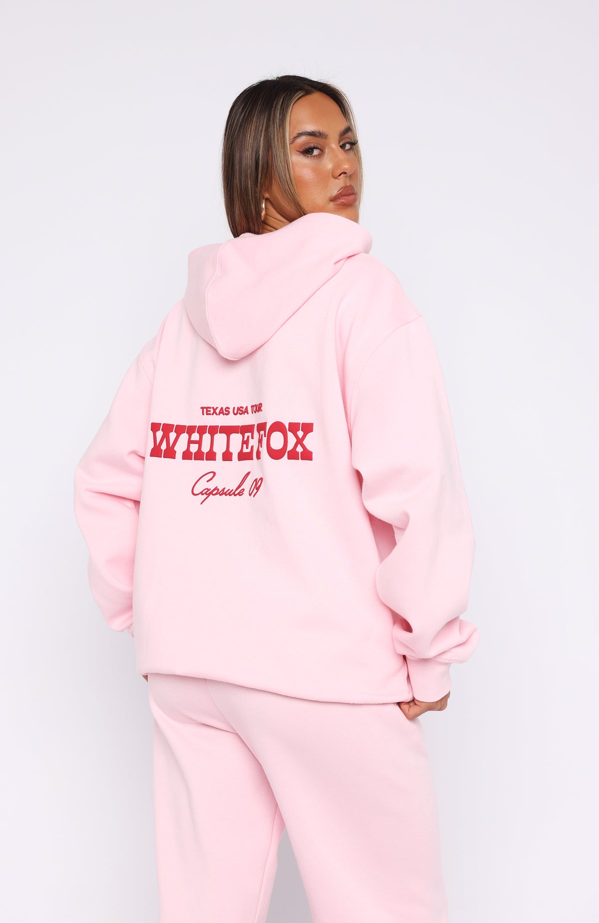 Capsule 9 Western Classic Oversized Hoodie Posy | White Fox