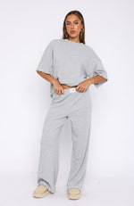 Tell You Everything Pyjama Pants Grey Marle