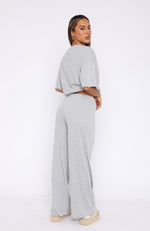 Tell You Everything Pyjama Pants Grey Marle