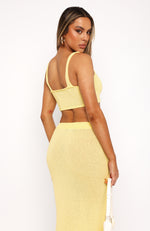 Looking Luxe Crop Lemon