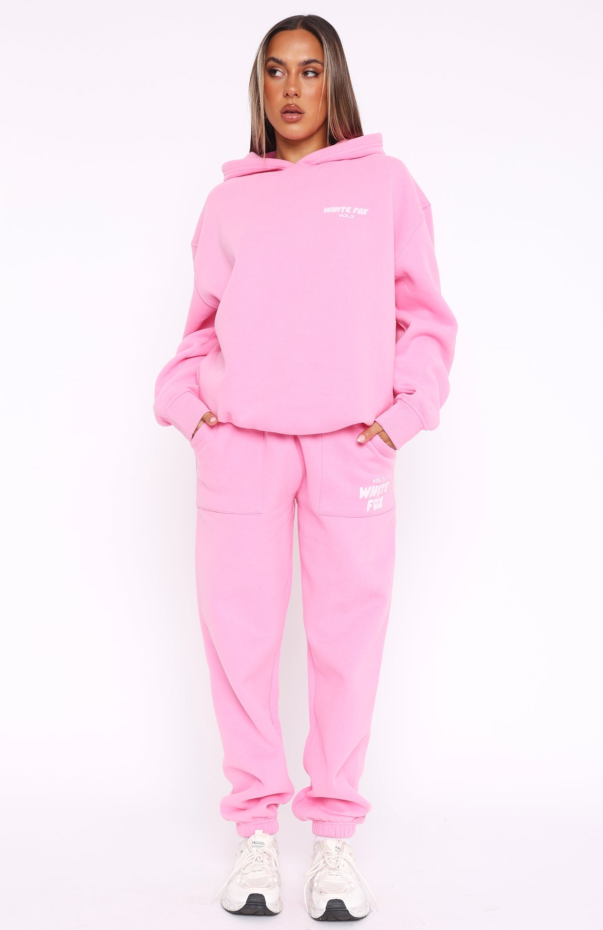 Offstage Sweatpants Bubblegum | White Fox Boutique US