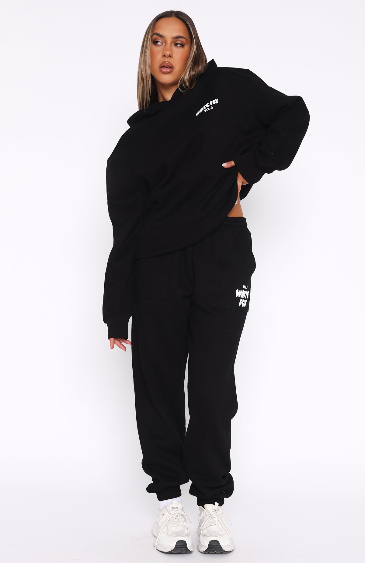 Offstage Sweatpants Monochrome | White Fox Boutique US