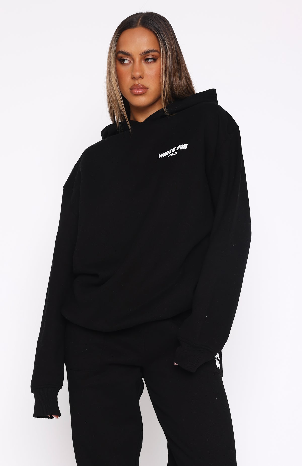 Offstage Hoodie Monochrome | White Fox Boutique US