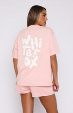 The New Standard Oversized Tee Pink