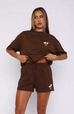 The New Standard Lounge Shorts Chocolate