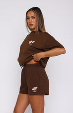 The New Standard Lounge Shorts Chocolate