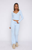 Don't Wake Me Up Pyjama Set Baby Blue