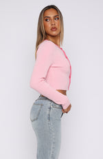 Good Manners Long Sleeve Top Baby Pink