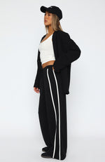 Good For You Track Pants Black