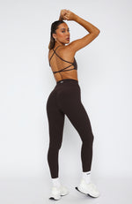 Intensity Scrunch Leggings Espresso