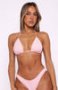 Summer Lovin Bikini Top Baby Pink